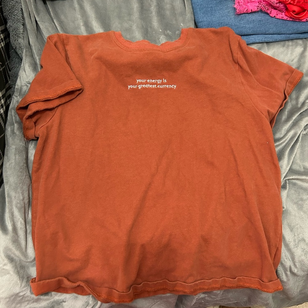 Shein Small shirt with writing